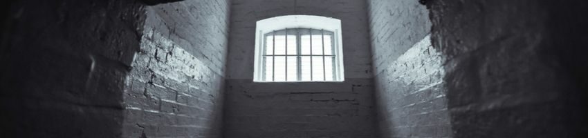 A small window in an isolated cell where death row inmates are usually kept.