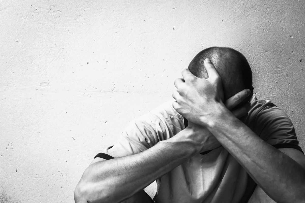 An inmate dealing with an addiction while incarcerated
