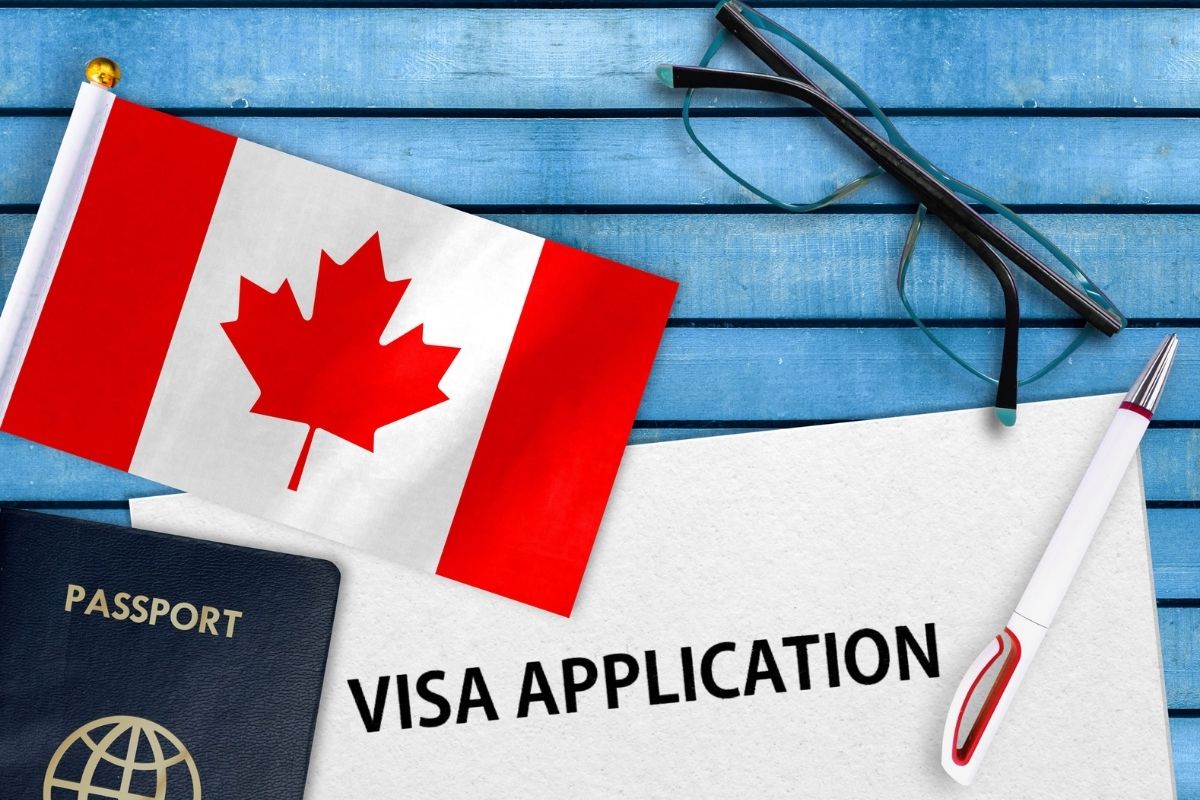 A photo representing visa application for Canada.