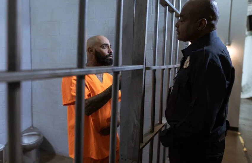 The inmate is talking to a jail guard from one of the nicest federal prisons in America.